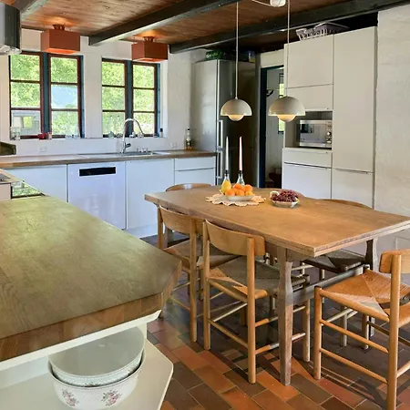 בית נופש Traditional Timber House In Mols Bjerge With View אבלטופט