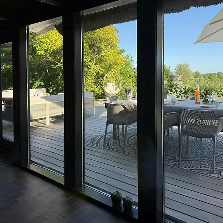 Traditional Timber House In Mols Bjerge With View אבלטופט