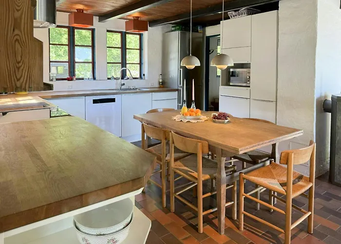 בית נופש Traditional Timber House In Mols Bjerge With View אבלטופט